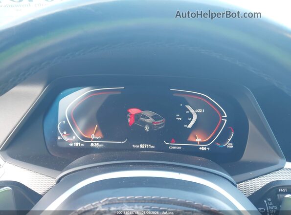 5UXCY6C04P9R58079 2023 BMW X6 Black Widok tylnych siedzeń