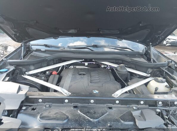 5UXCY6C06M9F42453 2021 BMW X6 Black უკანა ხედი