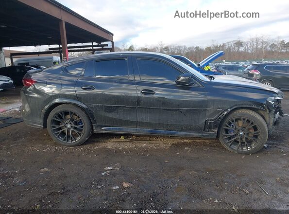 5UXCY6C06M9F42453 2021 BMW X6 Black სალონის 360-გრადუსიანი ხედი