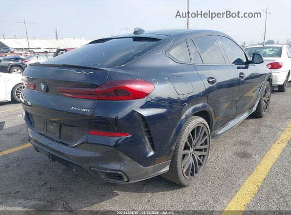 5UXCY6C06M9G17166 2021 BMW X6 Black Հետևի աջ