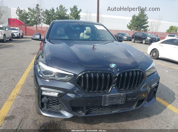 5UXCY6C06M9G17166 2021 BMW X6 Black Սարքավորումների վահանակի տեսք