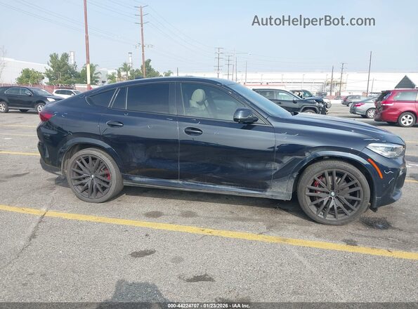 5UXCY6C06M9G17166 2021 BMW X6 Black Սալոնի հետևի տեսք