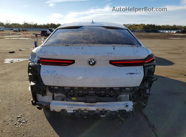 5UXCY6C07L9C14165 2020 BMW X6 White Հետևի տեսք