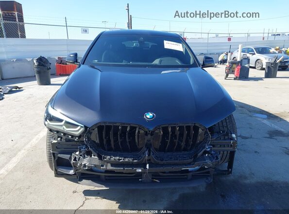 5UXCY6C08P9R85026 2023 BMW X6 Black Vista interior trasera