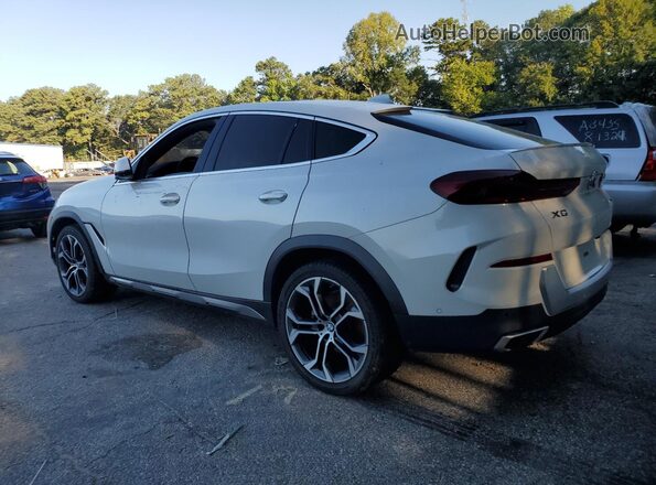 5UXCY6C09L9C59690 2020 BMW X6 White Задня ліва чверть