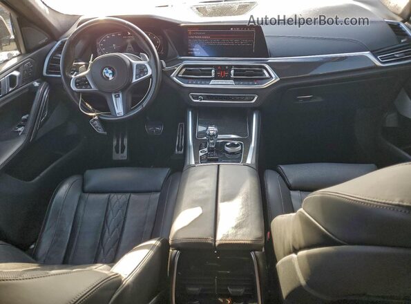 5UXCY8C00L9C29795 2020 BMW X6 White Вид панелі приладів