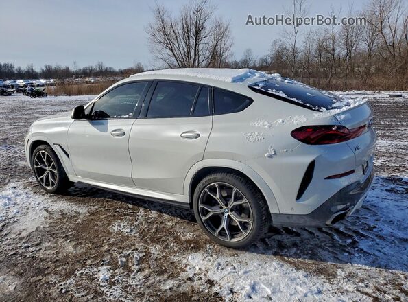 5UXCY8C00L9C29795 2020 BMW X6 White Задня ліва чверть