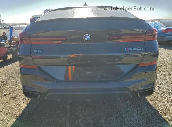 5UXCY8C00M9F66162 2021 BMW X6 Charcoal Rear view