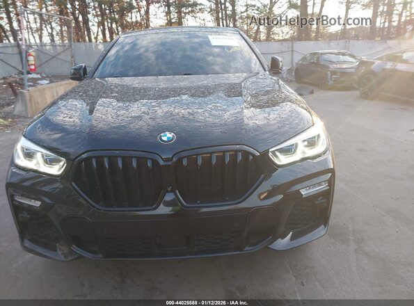 5UXCY8C03M9F12449 2021 BMW X6 Black 