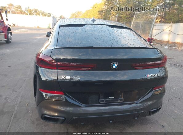 5UXCY8C03M9F12449 2021 BMW X6 Black 