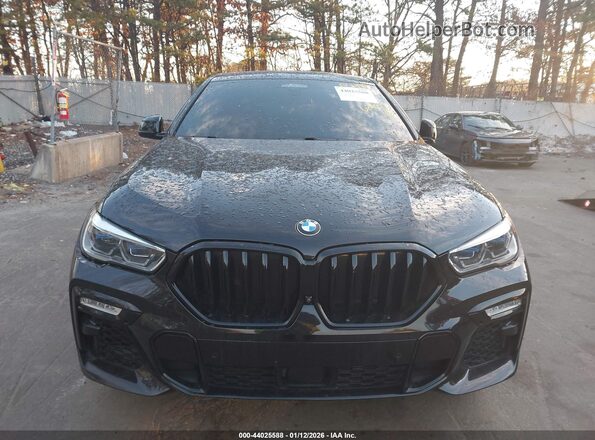 5UXCY8C03M9F12449 2021 BMW X6 Black 