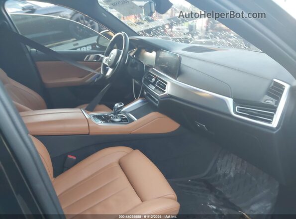 5UXCY8C03M9F12449 2021 BMW X6 Black 