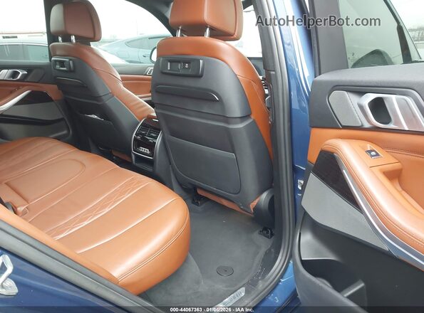 5UXJU2C54KLN65542 2019 BMW X5 Blue VIN sticker view