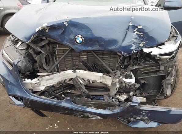 5UXJU2C54KLN65542 2019 BMW X5 Blue Rear view