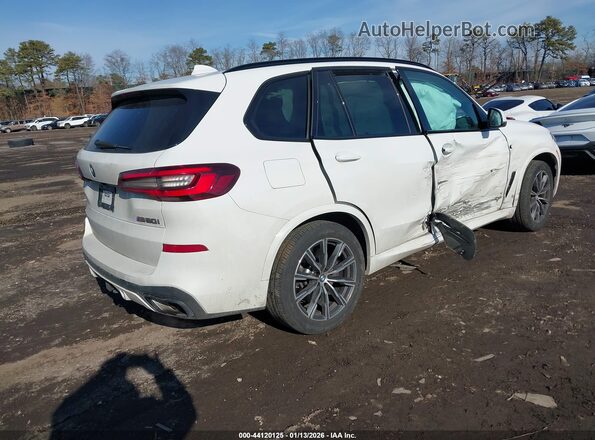 5UXJU4C05P9R21937 2023 BMW X5 White Tył prawy