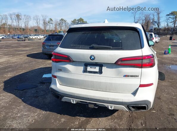5UXJU4C05P9R21937 2023 BMW X5 White 