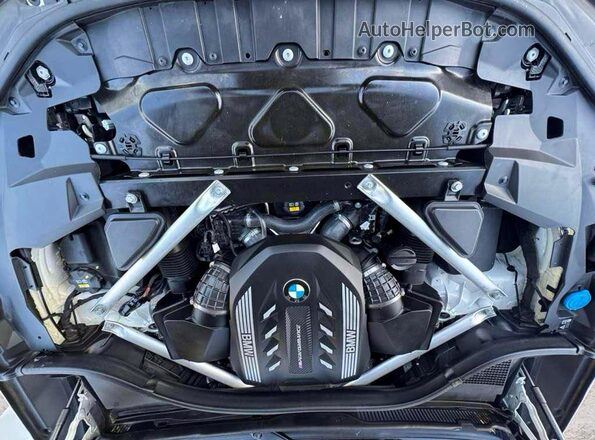 5UXJU4C0XLLE45698 2020 BMW X5 White Vista interior delantera