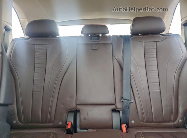 5UXKR2C52G0H42641 2016 BMW X5 Коричневый Вид задних сидений