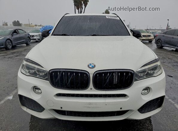 5UXKR2C5XG0R73199 2016 BMW X5 Белый Вид спереди