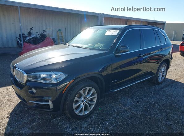 5UXKT0C53G0S76091 2016 BMW X5 Черный Передняя левая четверть