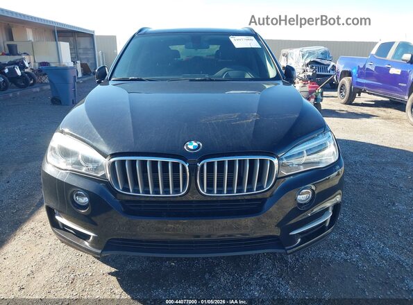 5UXKT0C53G0S76091 2016 BMW X5 Черный Вид спереди