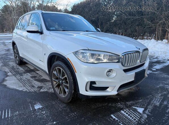 5UXKT0C53J0W02835 2018 BMW X5 White Задня ліва чверть