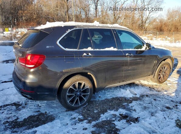 5UXKT0C59J0W00216 2018 BMW X5 Black Tył prawy