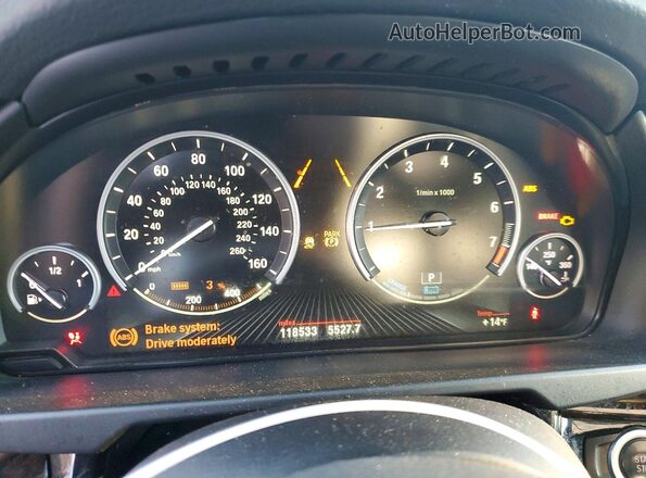 5UXKT0C59J0W00216 2018 BMW X5 Black Widok zestawu wskaźników
