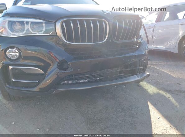 5UXKU0C35H0G69347 2017 BMW X6 Black 