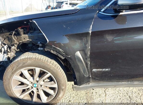 5UXKU0C35H0G69347 2017 BMW X6 Black Вид щитка приладів