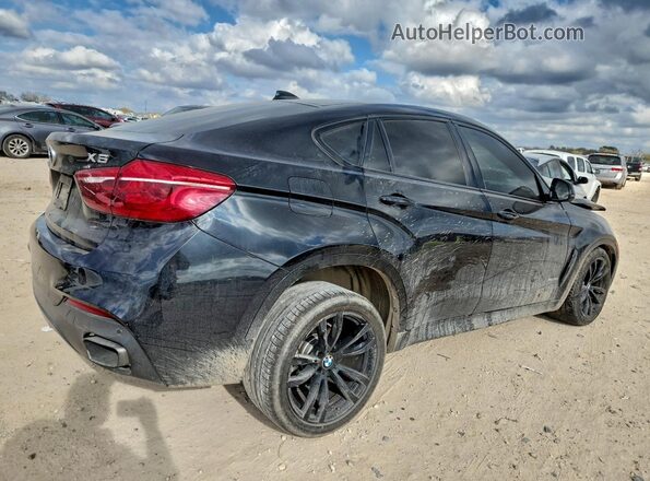 5UXKU0C36H0G57479 2017 BMW X6 Black Tył prawy