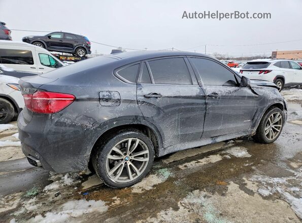 5UXKU2C34H0U28565 2017 BMW X6 Black Trasero derecho