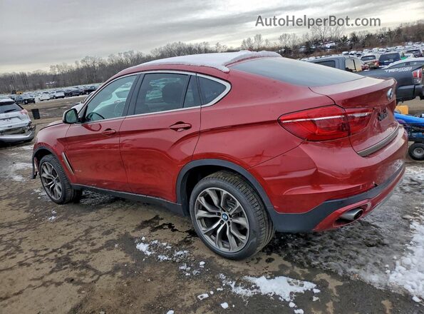 5UXKU2C35H0U29966 2017 BMW X6 Red 