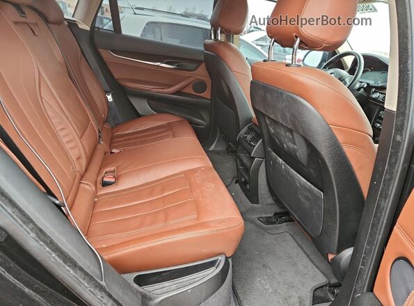 5UXKU2C39H0U29789 2017 BMW X6 Черный Вид задней части салона
