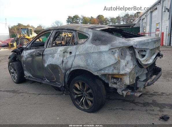 5UXKU2C50H0N84510 2017 BMW X6 Black Tył lewy