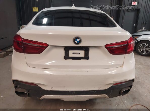 5UXKU2C52H0N85108 2017 BMW X6 Белый 