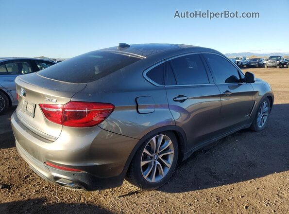 5UXKU2C53K0Z63069 2019 BMW X6 Gray Задня права чверть