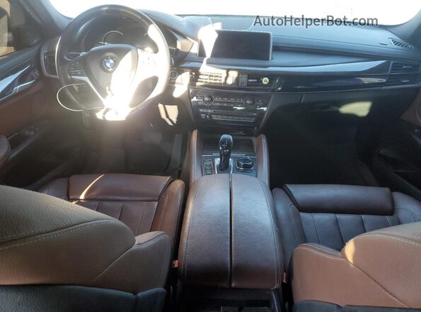 5UXKU2C53K0Z63069 2019 BMW X6 Gray Вид панелі приладів