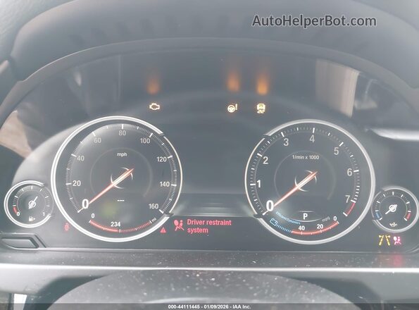 5UXKU2C54K0Z63548 2019 BMW X6 Gray Вид задніх сидінь
