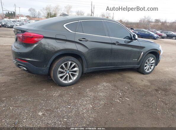 5UXKU2C54K0Z63548 2019 BMW X6 Gray Задня права чверть