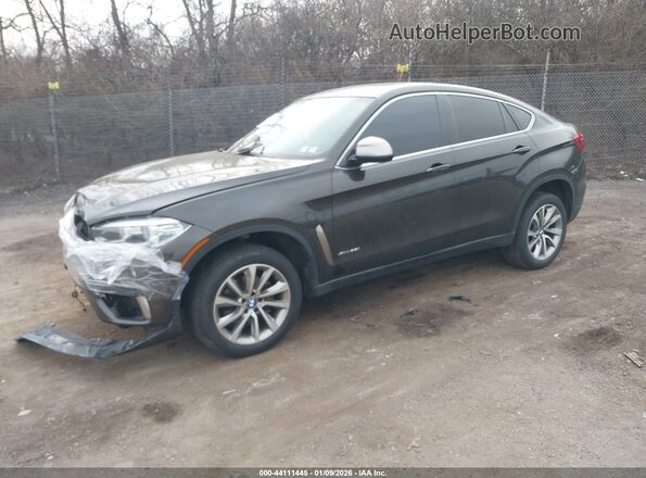 5UXKU2C54K0Z63548 2019 BMW X6 Gray Передня ліва чверть