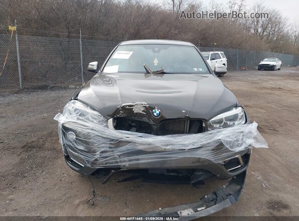 5UXKU2C54K0Z63548 2019 BMW X6 Gray Вид задньої частини салону