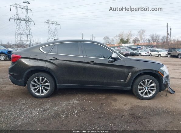 5UXKU2C54K0Z63548 2019 BMW X6 Gray Панорамний вид салону 360°