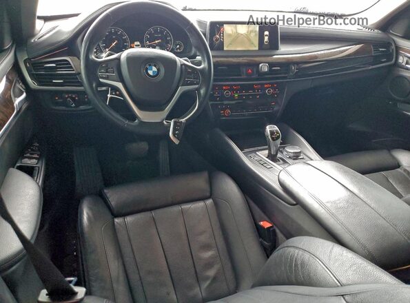5UXKU2C55G0N78751 2016 BMW X6 White 