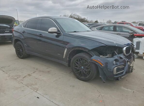 5UXKU2C55H0N84678 2017 BMW X6 Black 