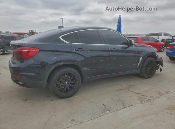 5UXKU2C55H0N84678 2017 BMW X6 Black 