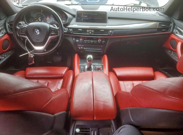 5UXKU2C55H0N84678 2017 BMW X6 Black 