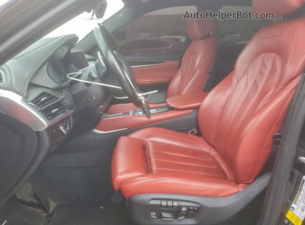 5UXKU2C55H0N84678 2017 BMW X6 Black 
