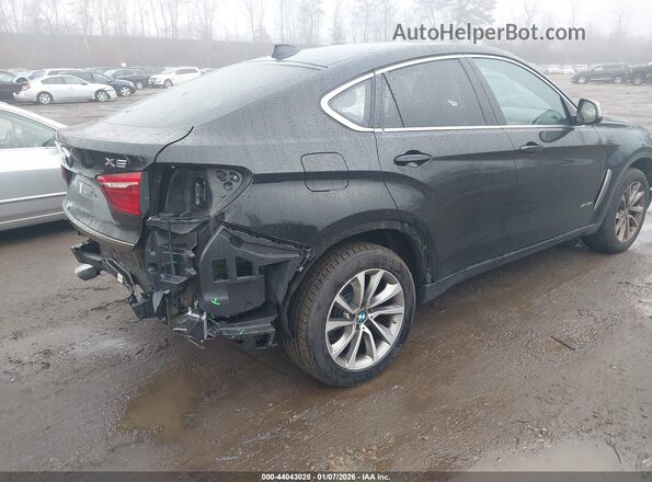 5UXKU2C56J0X50020 2018 BMW X6 Черный Задняя правая четверть