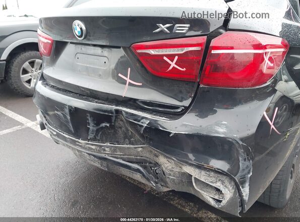 5UXKU2C56J0Z62089 2018 BMW X6 Black Front view